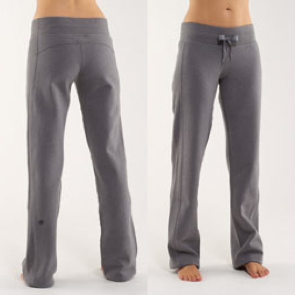 Rare Lululemon think warm Cuddle Up Pant Sz 6